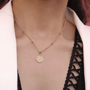 Taurus Zodiac Coin Necklace